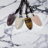 Celtic Knot Carved Necklace