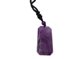Crystal Tablet Necklace
