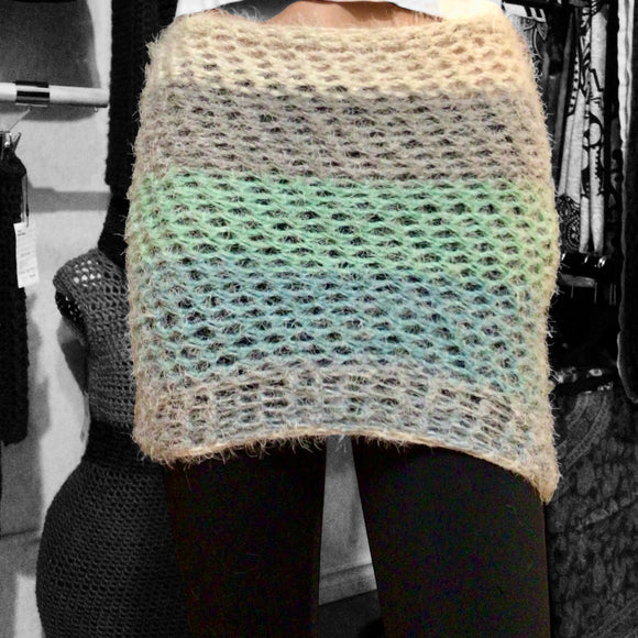 Crochet Bum Cozy Cowl - Size Small 31”