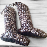 Crochet Slipper - High Rise Size 7-8 Women’s