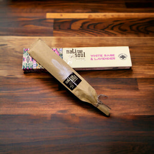 Native Soul White Sage & Lavender Incense Sticks