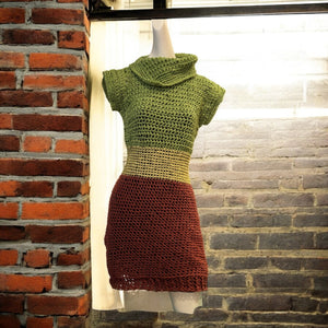 Crochet Tunic Dress - Medium Size