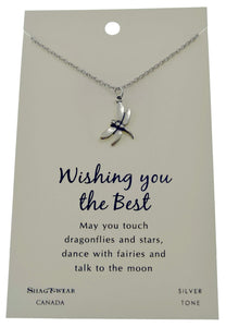 Dragonfly Wishing You Necklace