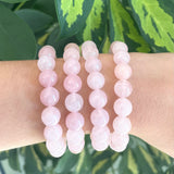 Rose Quartz Bracelet - 10mm