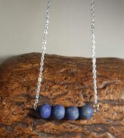 Solitary Siren Lapis Lazuli Necklace