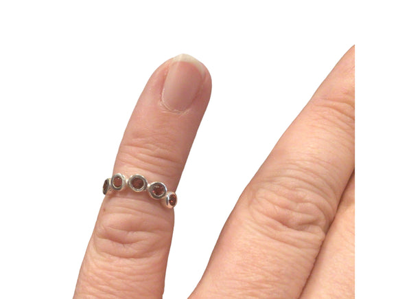 Garnet Ring Size 3