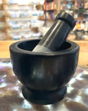Mortar And Pestle Natural Soapstone 4”