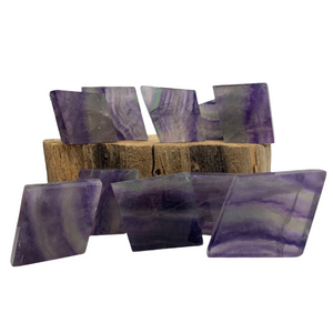 Fluorite Slices 2"