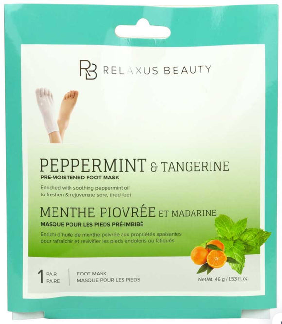 Peppermint And Tangerine Foot Mask