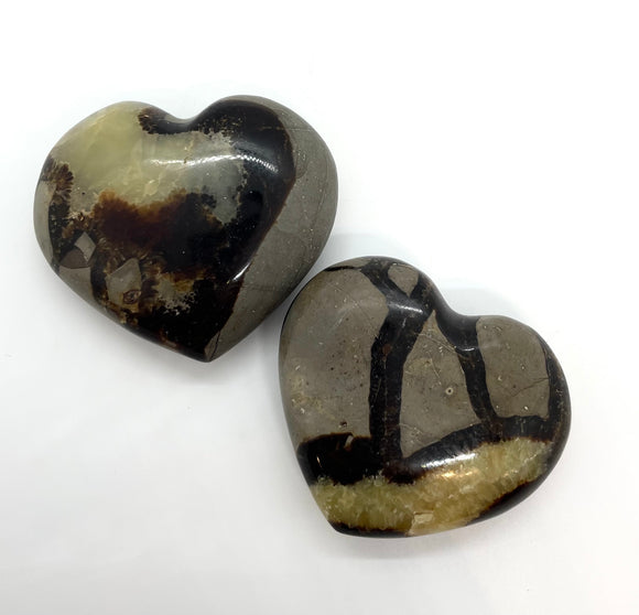 Septarian Puffed Heart