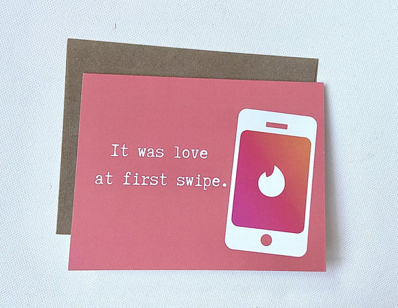 Pixie Card Love At First Swipe