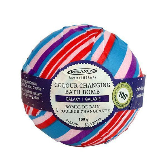 Colour Changing Bath Bomb - Galaxy (Red, Blue, Purple)