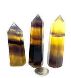 Yellow Fluorite Points