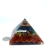 Chakra Orgonite Pyramid