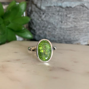 Peridot Ring Size 8