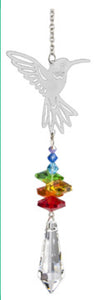 Hummingbird Window Crystal