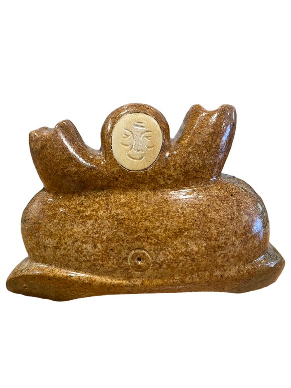 Soap Stone Victory Buddha Carving