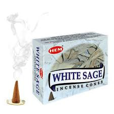 HEM® White Sage Cone Incense