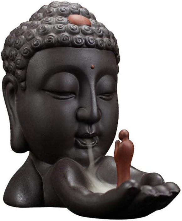Buddha Head Backflow Incense Burner
