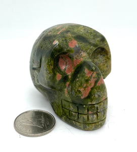 Unakite Skull