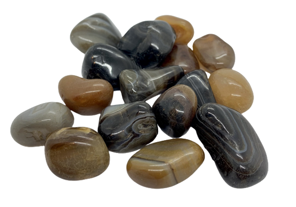 Natural Banded Agate Tumble Stone