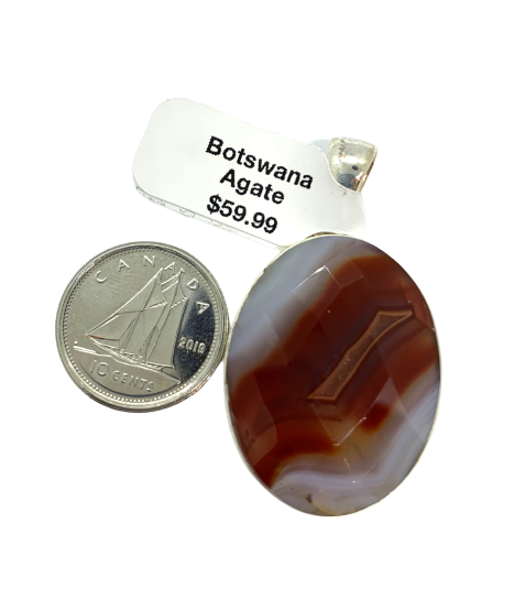 Botswana Agate Pendant