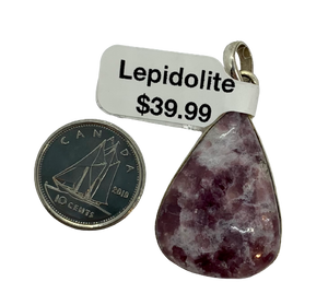 Lepidolite Pendant