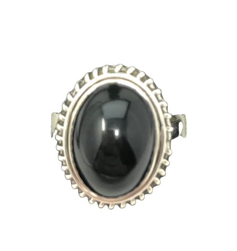 Obsidian Ring Size 7
