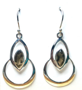 Smoky Quartz Earrings