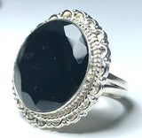 Black Onyx Ring Size 7