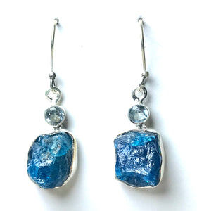 Apatite and Topaz Earrings