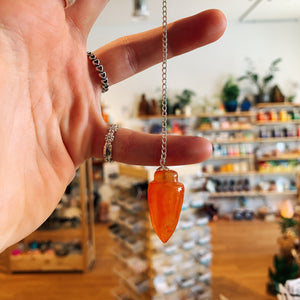 Carnelian Pendulum