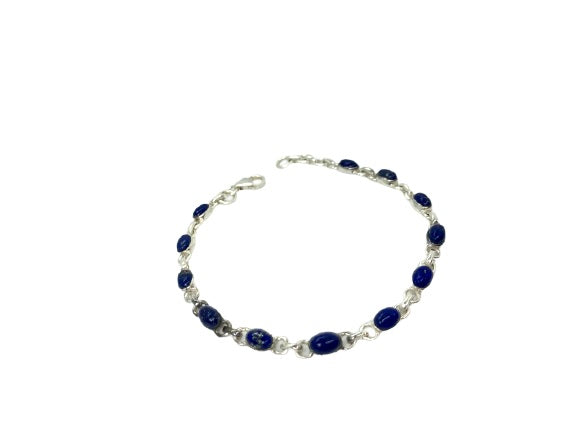 Lapis Lazuli Sterling Bracelet
