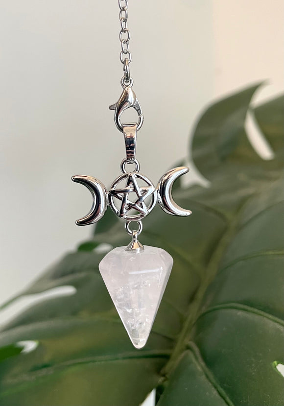 Rose Quartz Pendulum