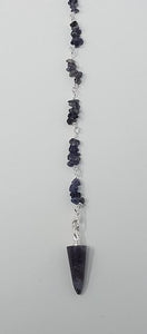 Iolite Pendulum w Chips