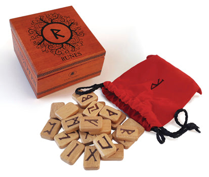 Deluxe Wood Rune Set